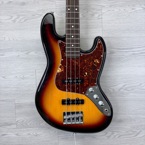 Vist Large View of Product Image Which is Used Nashville Guitarworks 220SB BASS J Type Bass Guitar Sunburst 4-String
