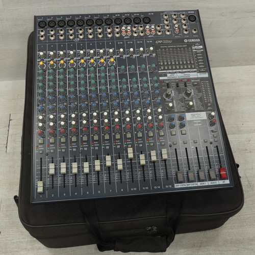 Vist Large View of Product Image Which is Used Yamaha EMX5016CF Powered Mixer