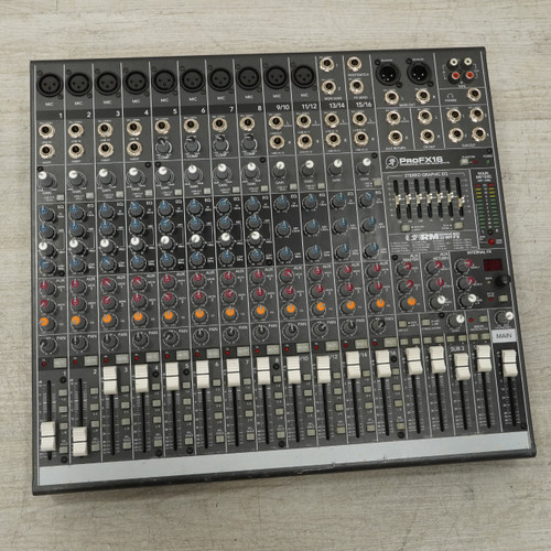 Vist Large View of Product Image Which is Used Mackie PROFX16 Mixer Mixing Console