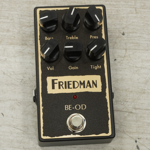 Vist Large View of Product Image Which is Used Friedman Be-od Overdrive Pedal