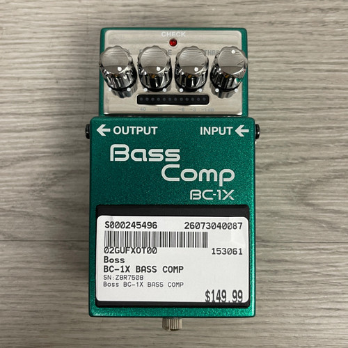 Vist Large View of Product Image Which is Used - Boss BC-1X BASS COMPRESSOR