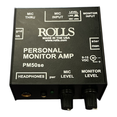 Vist Large View of Product Image Which is Used Rolls PM50S WITH PS Power Amplifier