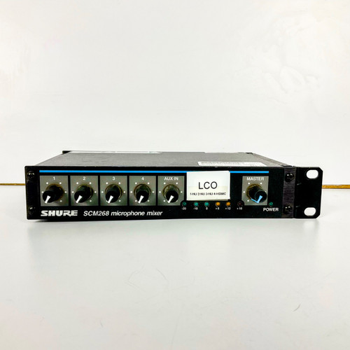 Vist Large View of Product Image Which is Used Shure SCM268 Microphone Mixer