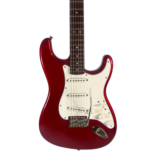 Vist Large View of Product Image Which is Used 2021 Squier Classic Vibe '60s Stratocaster  - Candy Apple Red