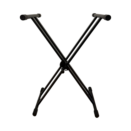 Vist Large View of Product Image Which is Used Jamstand DOUBLE X KEYBOARD STAND Single Keyboard Stand