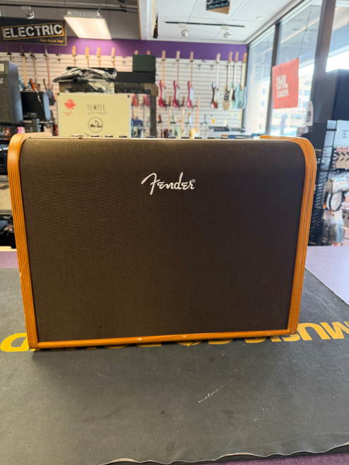 Vist Large View of Product Image Which is Used Fender ACOUSTIC 100 1 x 8 Solid State Amplifier 1 x 8