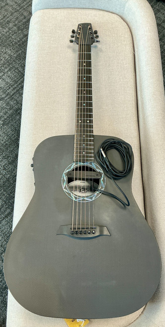 Vist Large View of Product Image Which is Used COMPOSITE ACOUSTICS LEGACY RAW ELE Solid Top Acoustic Guitar Black