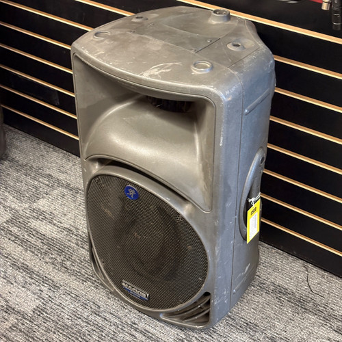 Vist Large View of Product Image Which is Used Mackie SRM 450 POWERED SINGLE SPEAKER Powered Full Range Speaker Cabinet
