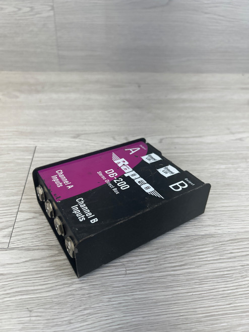 Vist Large View of Product Image Which is Used Rapco DB-200 DI BOX Direct Box