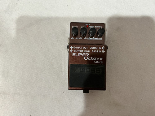 Vist Large View of Product Image Which is Used Boss SUPER OCTAVE OC-3 Octave Pedal