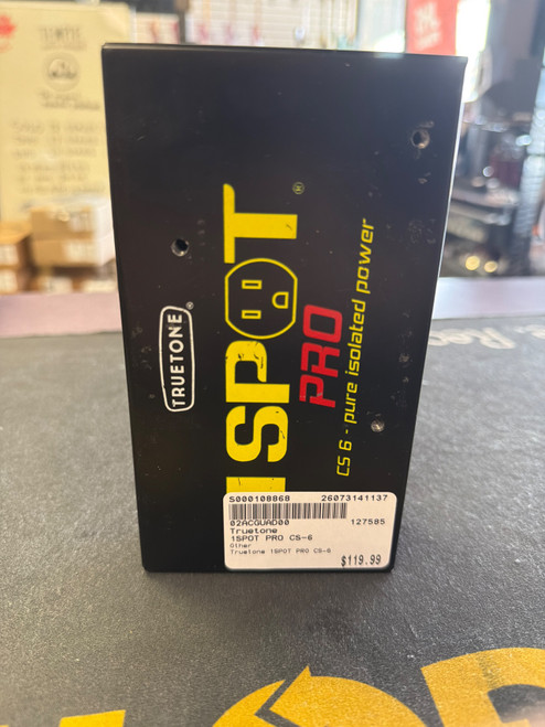Vist Large View of Product Image Which is Used Truetone 1SPOT PRO CS-6 Pedal Power Supply