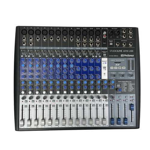 Vist Large View of Product Image Which is Used Presonus STUDIOLIVE AR16 USB Mixing Console