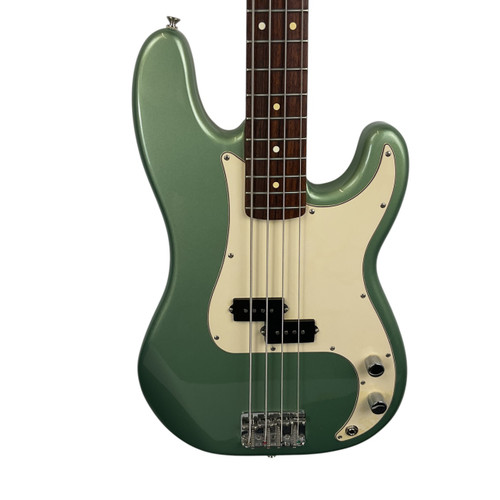 Vist Large View of Product Image Which is Used Fender 2002 STANDARD PRECISION BASS P Type Bass Guitar Green 4-String