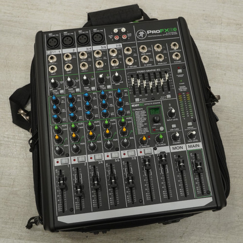 Vist Large View of Product Image Which is Used Mackie PROFX8V2 Mixing Console with Bag