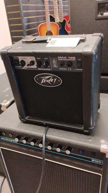 Vist Large View of Product Image Which is Used Peavey MAX 126 1 x 5 Solid State Amplifier 1 x 5