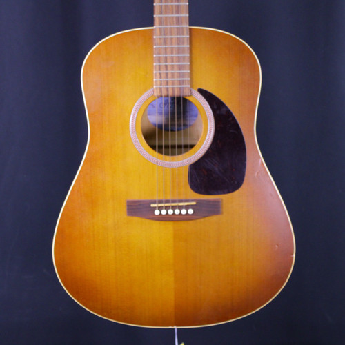 Vist Large View of Product Image Which is Used Seagull ENTOURAGE RUSTIC Solid Top Acoustic Guitar Wood