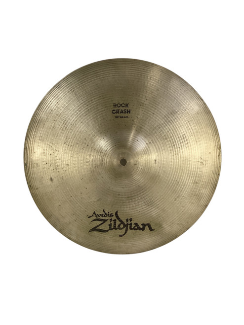Vist Large View of Product Image Which is Used Zildjian Avedis Rock Crash Cymbal 16” -KEYHOLE  