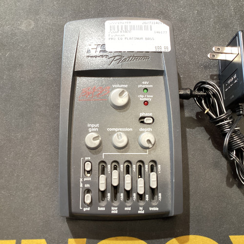 Vist Large View of Product Image Which is Used Fishman PRO EQ PLATINUM BASS EQ Pedal