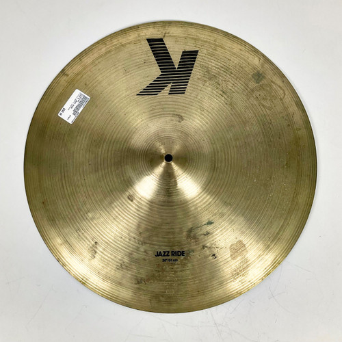 Vist Large View of Product Image Which is Used Zildjian 20IN K Jazz Ride Cymbal