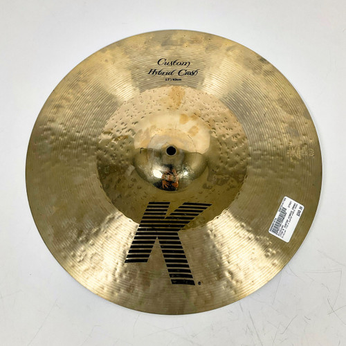 Vist Large View of Product Image Which is Used Zildjian 17IN K Custom Hybrid Crash Cymbal
