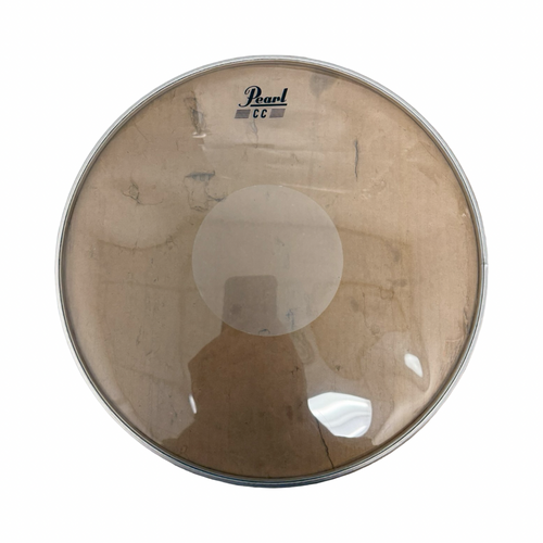 Vist Large View of Product Image Which is Used Pearl 14 INCH CC CLEAR MARCHING SNARE DRUM HEA Snare Drum Head