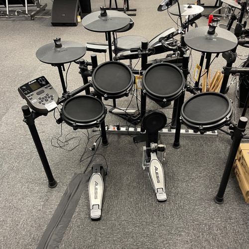 Vist Large View of Product Image Which is Used Alesis DM7X W/AC Electronic Drum Kit