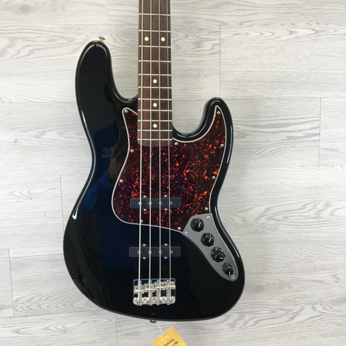 Vist Large View of Product Image Which is Used Fender DELUXE ACTIVE JAZZ BASS J Type Bass Guitar Black 4-String