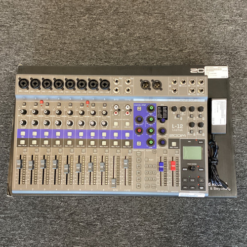 Vist Large View of Product Image Which is Used Zoom L-12 LIVETRAK Recording Device