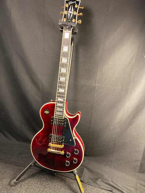 Vist Large View of Product Image Which is Used Gibson LES PAUL CUSTOM 2000 LP Type Electric Guitar Red 6-String