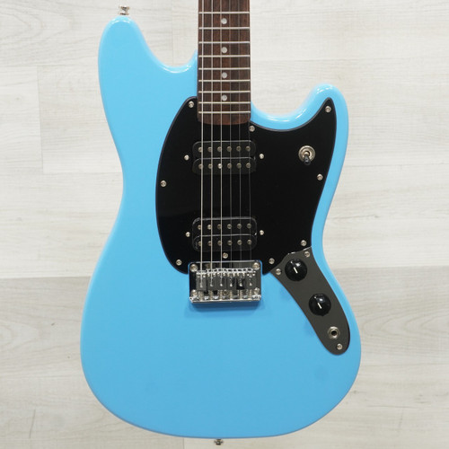 Vist Large View of Product Image Which is Used Squier Sonic Mustang HH Electric Guitar Blue