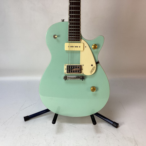 Vist Large View of Product Image Which is Used Gretsch G2215 P90 LP Type Electric Guitar Blue 6-String