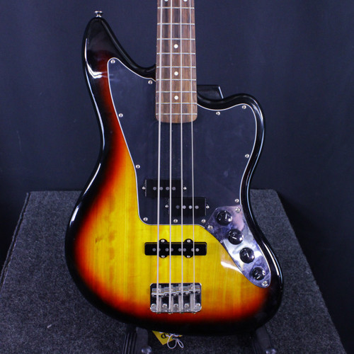 Vist Large View of Product Image Which is Used Squier JAGUAR BASS GUITAR J Type Bass Guitar Sunburst 4-String