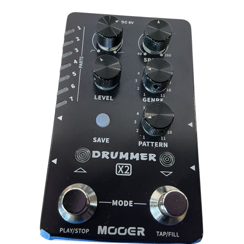 Vist Large View of Product Image Which is Used Mooer DRUMMER X2 Guitar Effects Pedal