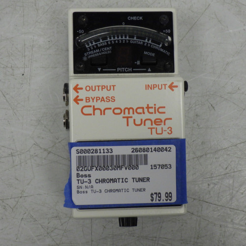 Vist Large View of Product Image Which is Used Boss TU-3  Tuner Pedal