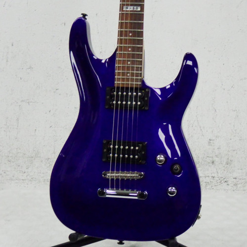Vist Large View of Product Image Which is Used ESP LTD H-50 S Type Electric Guitar Blue 6-String