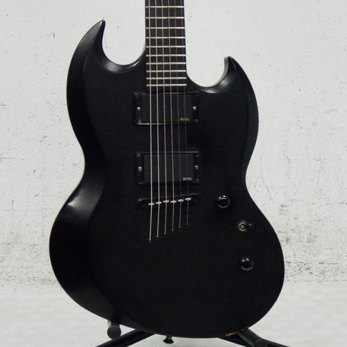 Vist Large View of Product Image Which is Used LTD VIPER-500 SG Type Electric Guitar Black 6-String