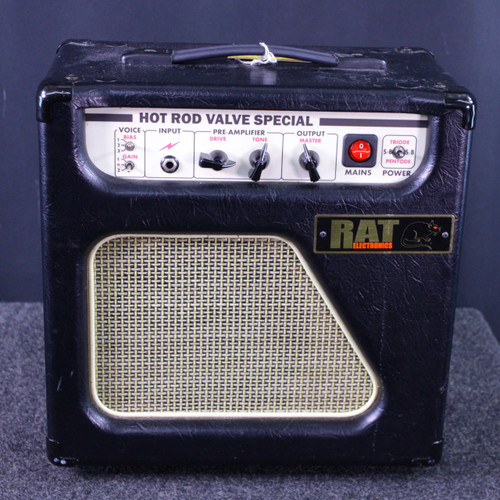 Vist Large View of Product Image Which is Used Epiphone HOT ROD VALVE SPECIAL RAT ELEC MODDED 1 x 8 Tube Combo Amplifier 1 x 8