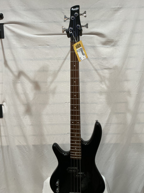 Vist Large View of Product Image Which is Used Ibanez GSR 100 L Bass Guitar Black 4-String