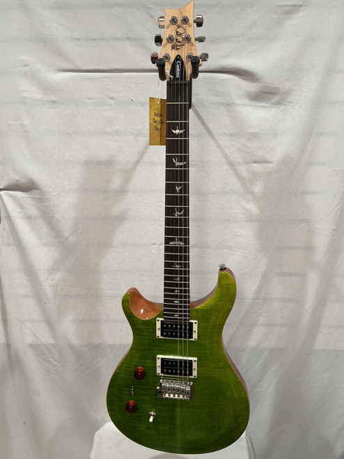 Vist Large View of Product Image Which is Used Paul Reed Smith - PRS SE CUSTOM Electric Guitar Green 6-String