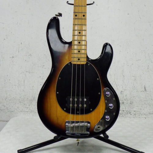 Vist Large View of Product Image Which is Used Sterling by Ernie Ball stingray RAY34CA P Type Bass Guitar Sunburst 4-String
