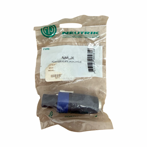 Vist Large View of Product Image Which is Used Neutrik NA4LJX SPEAKON TO 2POL JACK Pro Sound Accessory