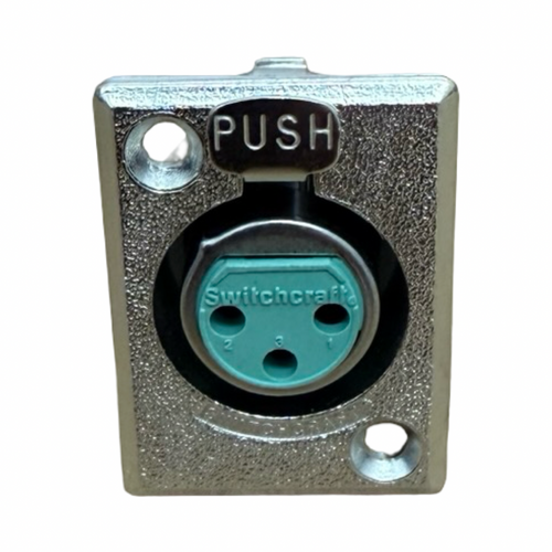 Vist Large View of Product Image Which is Used Switchcraft 3 PIN FEMALE XLR AUDIO CORD D3F Pro Sound Accessory