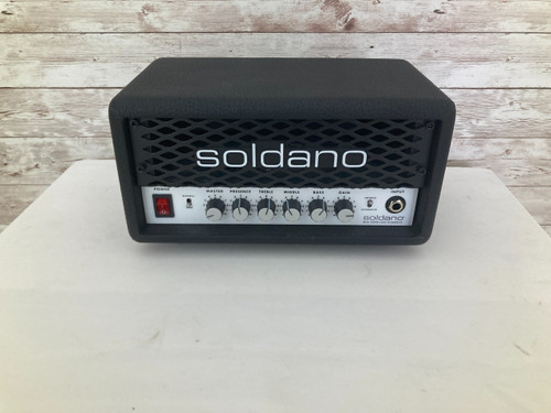 Vist Large View of Product Image Which is Used Soldano MINI SLO AMP Solid State Guitar Head