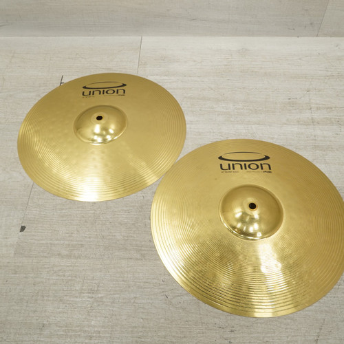 Vist Large View of Product Image Which is Used Union Hi Hat Cymbals 14 - Inch
