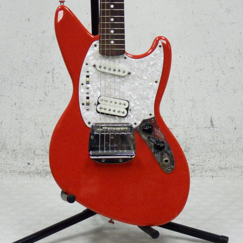 Vist Large View of Product Image Which is Used Fender 1995 KURT COBAIN JAG-STANG S Type Electric Guitar Orange 6-String