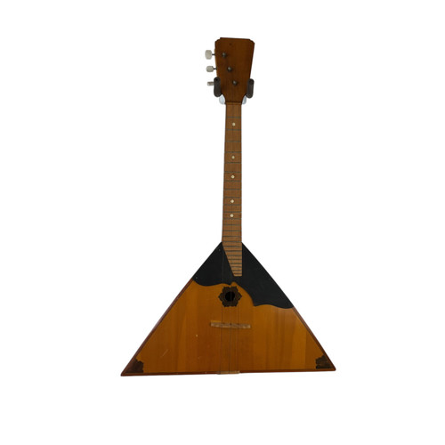 Vist Large View of Product Image Which is Used VINTAGE SOVIET BALALAIKA AS-IS Guitar