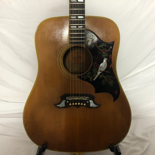 Vist Large View of Product Image Which is Used Gibson 1964 DOVE Solid Top Acoustic Guitar Natural