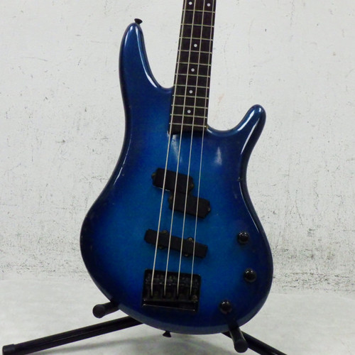 Vist Large View of Product Image Which is Used Yamaha MBIIIR bass From 1990 Vintage P Type Bass Guitar Blue 4-String