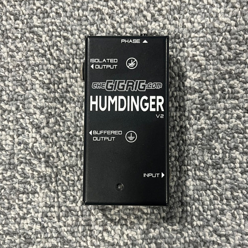 Vist Large View of Product Image Which is Used THE GIGRIG HUMDINGER V2 Buffer and Signal Splitter Pedal