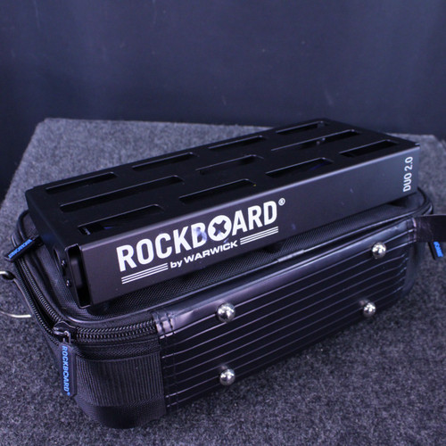 Vist Large View of Product Image Which is Used Warwick ROCKBOARD DUO 2.0 Pedal Board